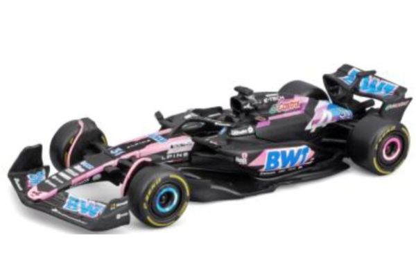 Bburago 1/43 BWT アルピーヌ F1チーム A524 (2024) No,31 E.オコン (ウィンドウボックス)  [No.BUR38219O]