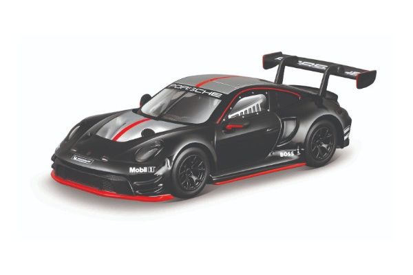 Bburago 1/43 ポルシェ 911 GT3 R 2023 ブラック  [No.BUR38321]