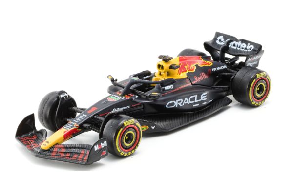 Bburago 1/64scale Oracle Red Bull Racing RB21 2025 Bahrain GP No.1 M. Verstappen Clear Case/No Driver Figure  [No.BUR58009V]