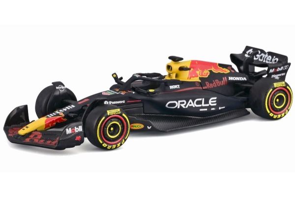 Bburago 1/64 オラクル レッドブル レーシング RB21 2025　バーレーンGP No,1 M.フェルスタッペン クリアケース/ドライバー無  [No.BUR58009V]