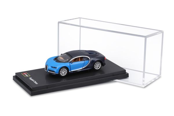 Bburago 1/64 ブガッティ シロン メタリック ブルー  [No.BUR59078BL]