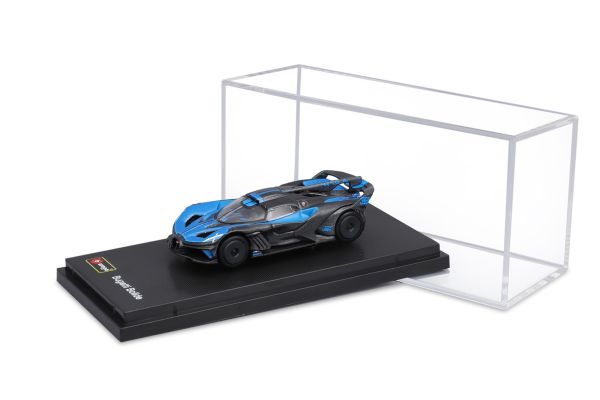 Bburago 1/64 ブガッティ ボライド ブルー/ブラック  [No.BUR59131BL]