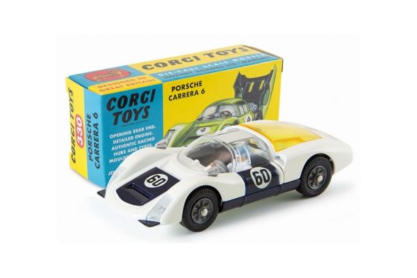 CORGI 1/43 330 - レトロ ポルシェ カレラ 6  [No.CG54321005]