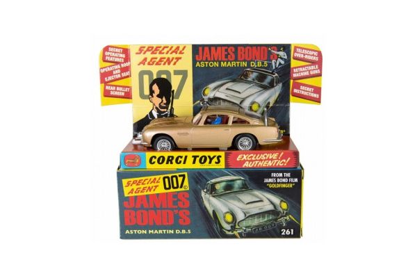 CORGI 1/46 261 - ジェームス・ボンド アストン マーチン DB5 