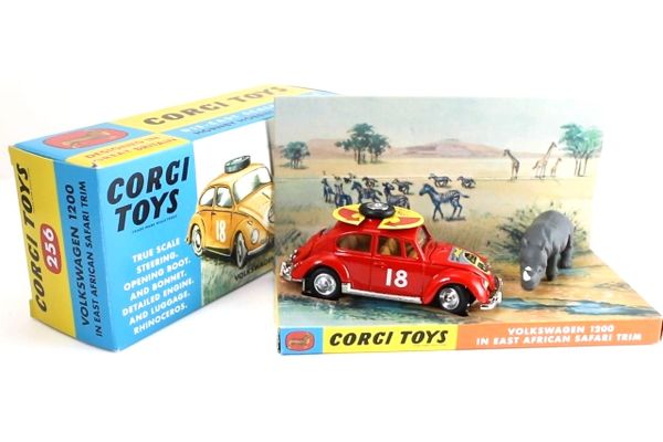 CORGI 1/44 256 - フォルクスワーゲン 1200 東アフリカ サファリ仕様  [No.CG54321019]