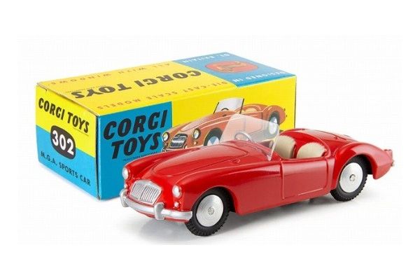 CORGI 1/45 #302 - MGAスポーツカー  [No.CG54321037]