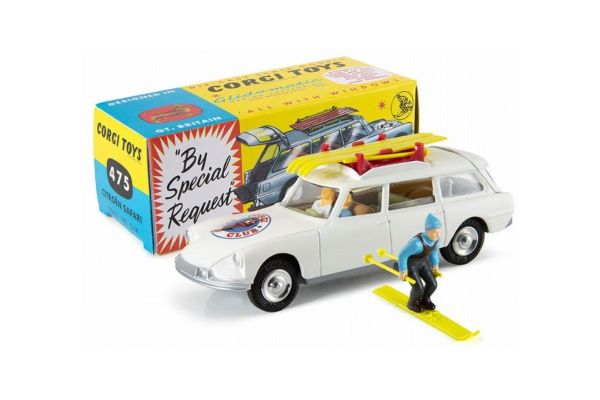 CORGI 1/48 #475 - シトロエン サファリ コーギー スキー クラブ  [No.CG54321044]