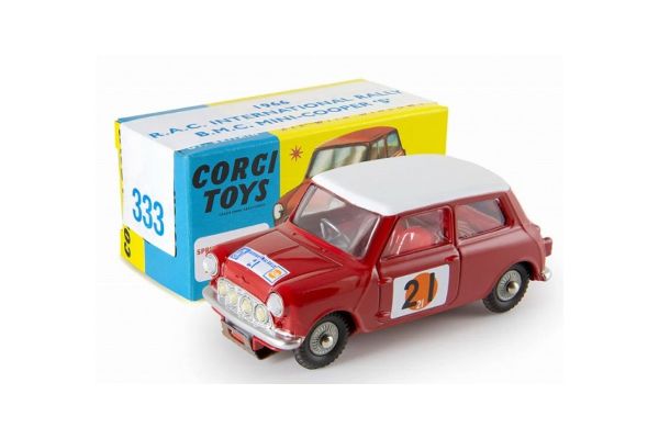 CORGI 1/42 #333 - RACインターナショナルラリー BMCミニクーパー S  [No.CG54321047]