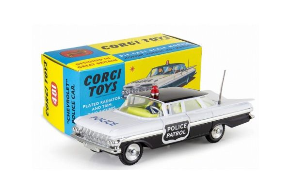 CORGI 1/50 #481 - シボレー パトカー  [No.CG54321052]