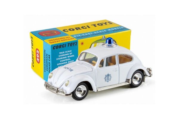 CORGI 1/44 #492 - フォルクスワーゲン ヨーロッパ警察車 オランダ版  [No.CG54321060]