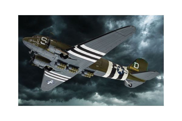 CORGI 1/72 ダグラス C-47A スカイトレイン 'Night Fright'  1944年6月5/6日  [No.CGAA38211]