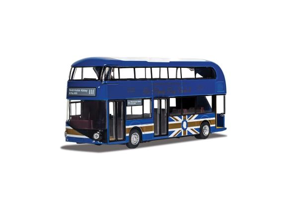 CORGI 1/76scale New Routemaster Double-Decker Bus Charles III Coronation Anniversary Model  [No.CGCC89205]