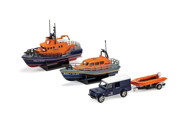 CORGI RNLI Gift Set - Shannon Lifeboat Severn Lifeboat and Flood Rescue Team   [No.CGRNLI0001]