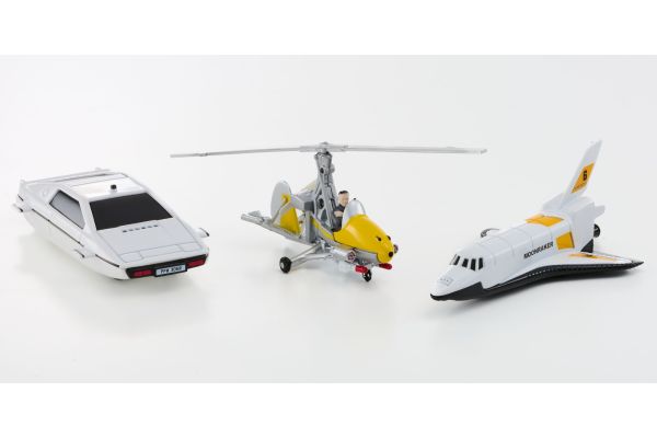 CORGI Nonscale 007 Collection 3 set (Space Shuttle / L Nelly / L Esprit)  [No.CGTY99283]