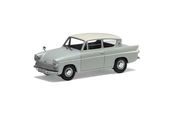 CORGI 1/43scale Ford Anglia 1200 PLAT Gray / White  [No.CGVA00131]