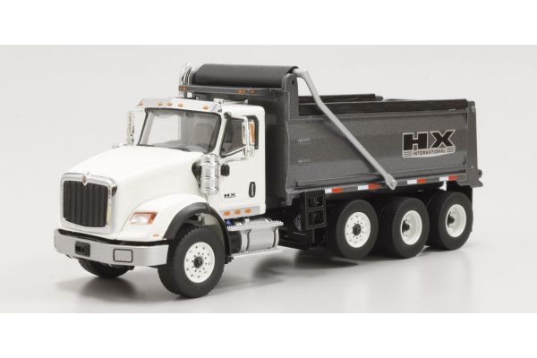 DIECAST MASTERS 1/50scale International HX 620 Dump Truck White / Gunmetal  [No.DM71013]