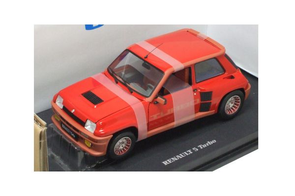 UNIVERSAL HOBBIES 1/18scale Renault 5 Turbo Red [No.E4520]