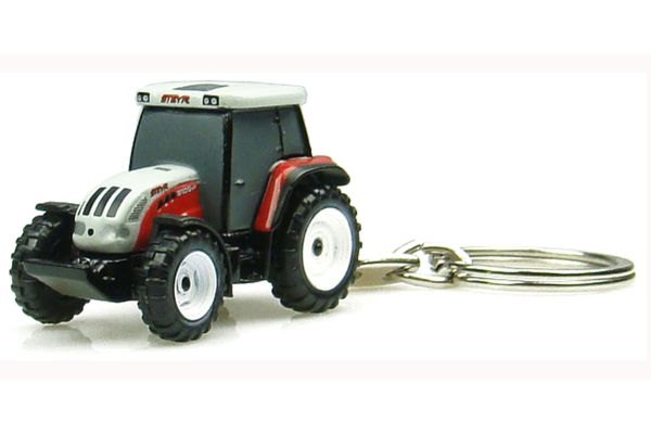 UNIVERSAL HOBBIES Steyr 9105 MT Key Ring White/Red [No.E5576]
