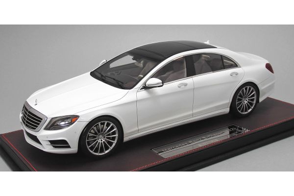 FRONTIART 1/18scale Mercedes-Benz S-Class(V222) limited 150pcs white [No.F044-02]