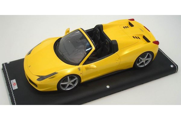 MR Collection 1/18scale Ferrari 458 Spider （Giallo Tristrato） Yellow [No.FE06C]