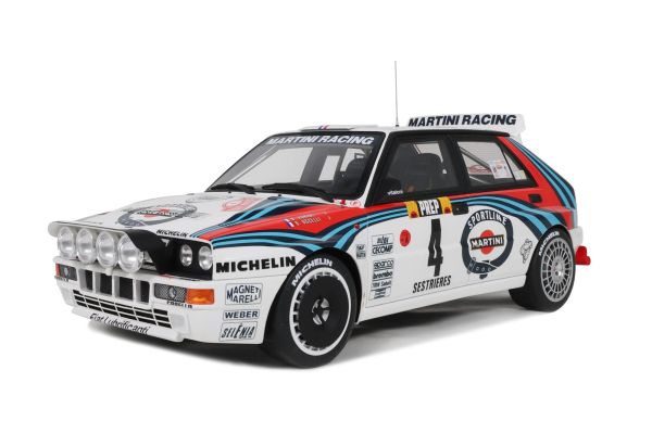 OttO MOBILE 1/12 ランチア デルタ HF インテグラーレ Gr.A モンテカルロラリー 1992 #4  限定生産品  [No.OTMG097]