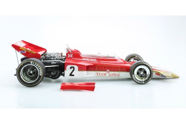 TOPMARQUES 1/18scale Lotus 72 C Gold Leaf No. 2 1970 World Champion Jochen Rindt  [No.GRP013A]
