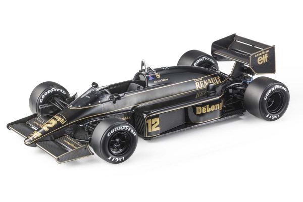 TOPMARQUES 1/18scale Lotus 98 No.12 A. Senna (with clear case + base)  [No.GRP067A]