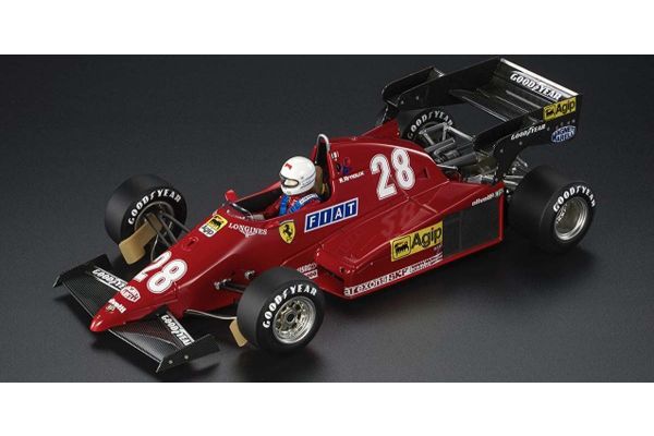 TOPMARQUES 1/18scale 126 C3 1983 No,28 Fastest lap & Winner German GP  [No.GRP096BWD]