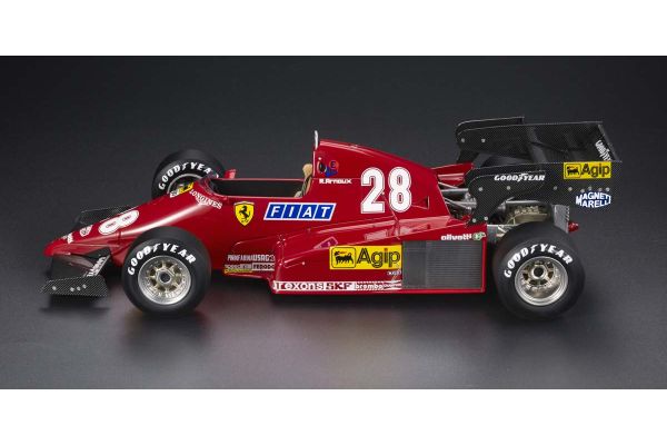 TOPMARQUES 1/18scale Ferrari 126 C3 1983 Fastest lap & Winner Dutch GP Zandvoort No.28 R.Arnoux   [No.GRP096D]