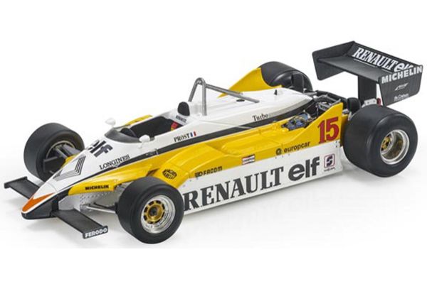 TOPMARQUES 1/18scale Renault RE30B Turbo No.15 A. Prost  [No.GRP103A]