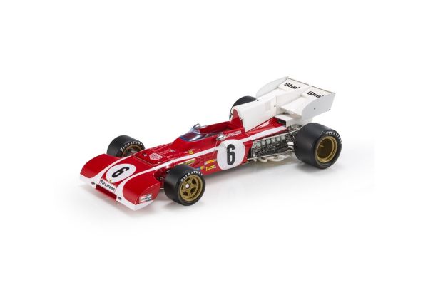 TOPMARQUES 1/18scale 312 B2 1972 South Africa GP Clay Regazzoni No. 6  [No.GRP111B]