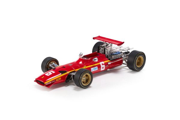 TOPMARQUES 1/18scale 312 1968 British GP No,6 J.Ickx  [No.GRP112B]