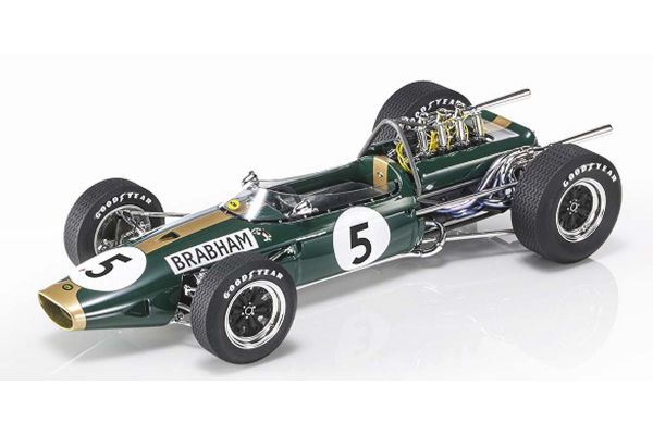 TOPMARQUES 1/18scale Brabham BT19 1966 Winner British GP No,5 Jack Brabham  [No.GRP116C]