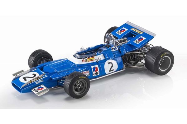 TOPMARQUES 1/18scale Matra MS80 1969 No,2 J.Stewart French GP Winner  [No.GRP119B]