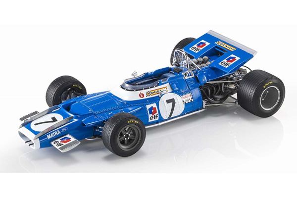 TOPMARQUES 1/18scale Matra MS80 1969 No,7 Jean-Pierre Beltoise French GP 2nd  [No.GRP119C]