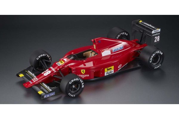 TOPMARQUES 1/12scale Ferrari 640 1989 Portugal GP Winner No.28 G. Berger  [No.GRP12-19B]