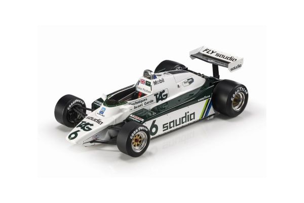 TOPMARQUES 1/18scale Williams FW08 1982 Keke Rosberg 2nd place Austrian GP No,6   [No.GRP121D]