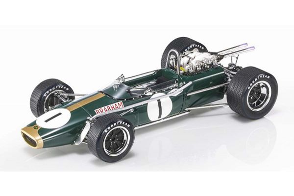 TOPMARQUES 1/18scale Brabham BT24 1967 Mexico GP Second Place No,1 J.Brabham  [No.GRP122A]