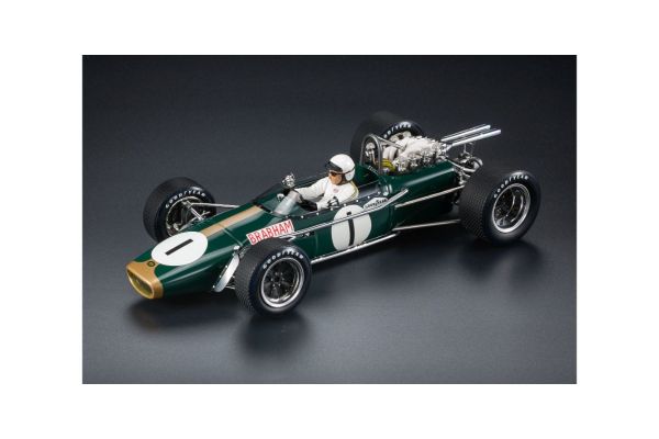 TOPMARQUES 1/18scale Brabham BT24 1967 Mexico GP 2nd Place No.1 J.Brabham  [No.GRP122AWD]
