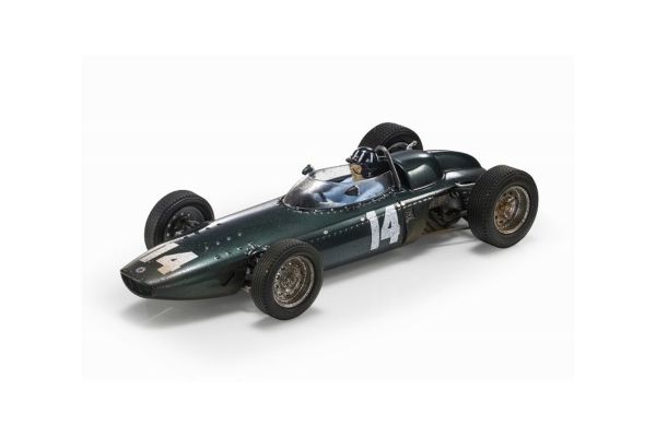 TOPMARQUES 1/18scale BRM P57 1962 Winner G.Hill Italy GP No,14 Dirty version  [No.GRP124BWDD]