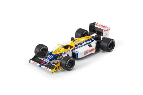 TOPMARQUES 1/18scale Williams FW11B 1987 Pole Position & Winner Mexican GP No,5 Nigel Mansell  [No.GRP132C]