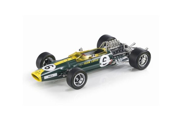 TOPMARQUES 1/18scale Lotus 49 F1 1967 USA GP PP& 2nd place No,6 G.Hill   [No.GRP139C]