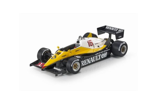 TOPMARQUES 1/18scale Renault RE40 1983 Winner British GP No.15 A.Prost  [No.GRP143A]