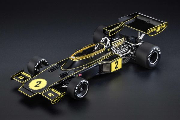 TOPMARQUES 1/18 ロータス72E 1974 イギリスGP 3rd No,2  J.イクス  [No.GRP156C]