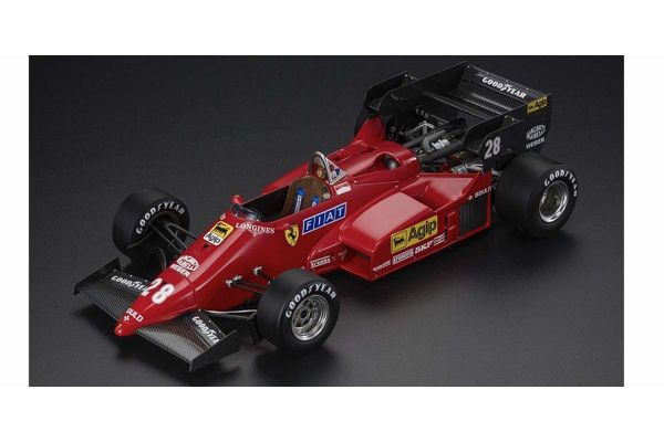 TOPMARQUES 1/18 126C4M 1984 イタリアGP No,28 R.アルヌー  [No.GRP159B]