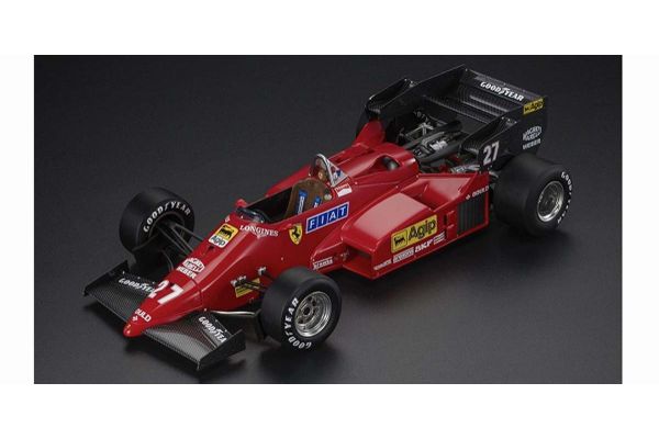 TOPMARQUES 1/18 126C4M 1984 オーストリアGP 3rd No,27 M.アルボレート  [No.GRP159C]