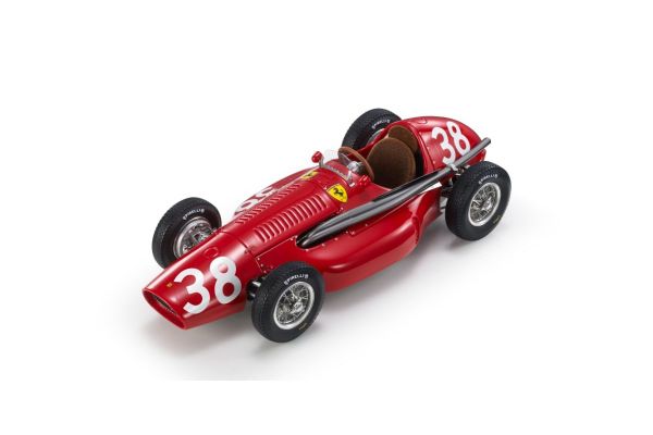 TOPMARQUES 1/18 フェラーリ 553 F1(スクアーロ) 1954 スペインGP ウィナー No.38 M.ホーソーン エンジンフード脱着  [No.GRP161D]