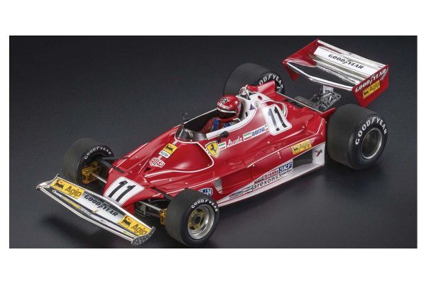 TOPMARQUES 1/18scale Ferrari 312T2 1977 Brazilian GP 3rd No.11 N. Lauda with driver figure  [No.GRP164AWD]