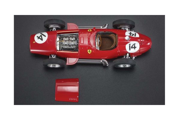 TOPMARQUES 1/18 フェラーリ 801 1957 イギリスGP 2nd No,14 L.ムッソ  [No.GRP166D]