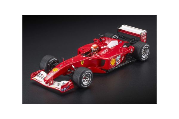 TOPMARQUES 1/18 F2001 2001 モナコGP ウィナー No,1 M.シューマッハ ドライバー付  [No.GRP168AWD]